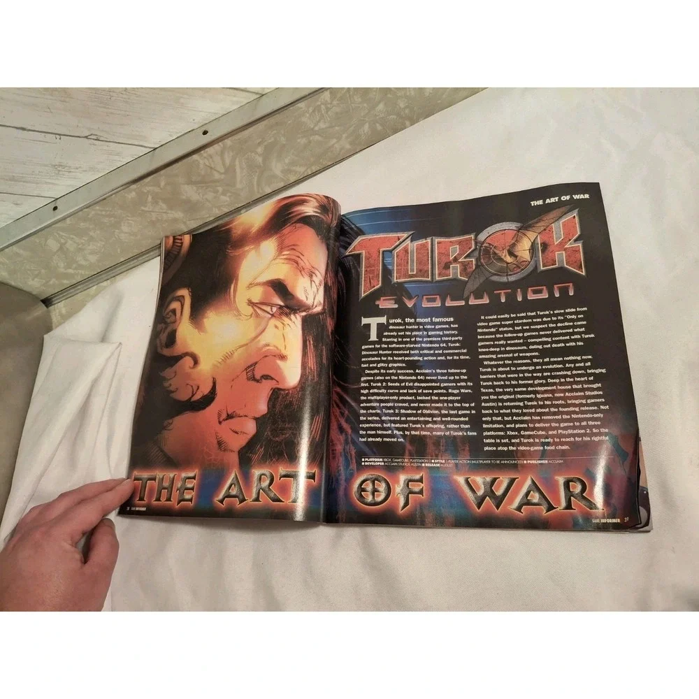 Game Informer #106 Feb 2002 The Secrets Of Super Smash Bros. VTG Resident Evil